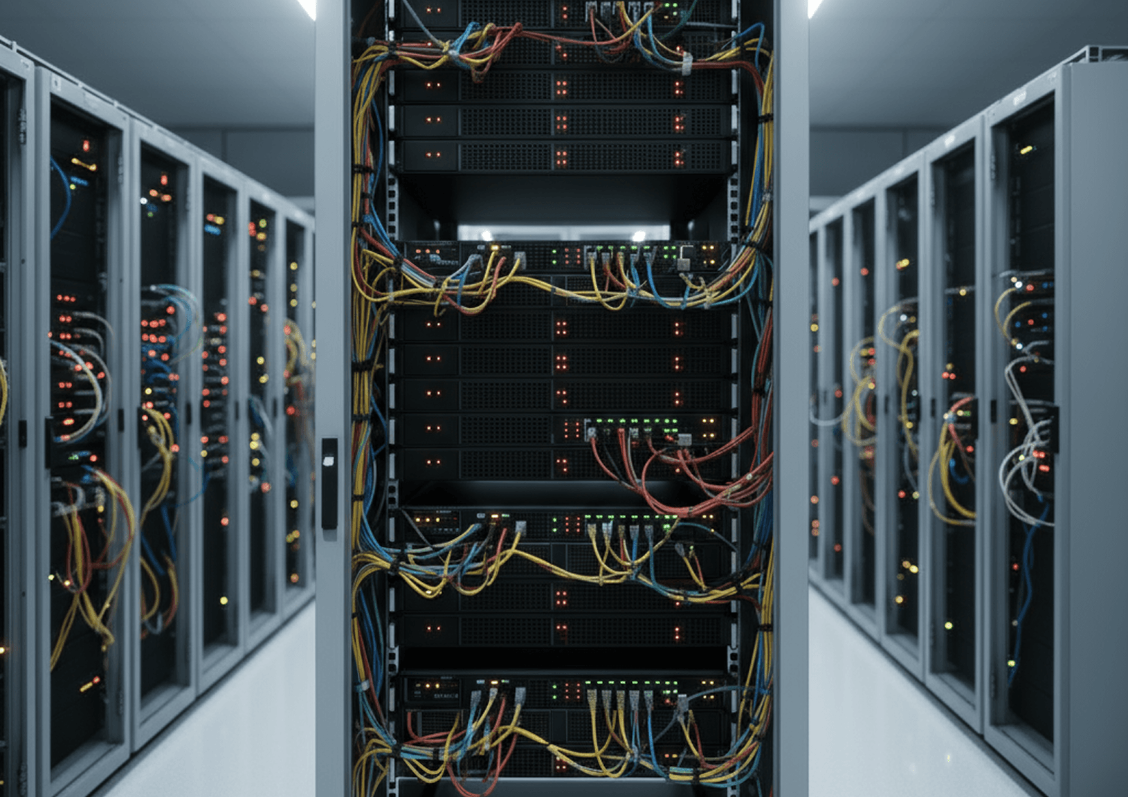 Namespace data center server rack